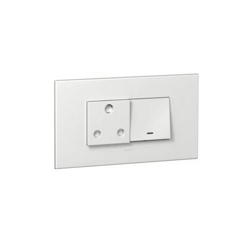 Legrand Arteor White Power Unit (AC & Geyser), 4 M, 5735 42